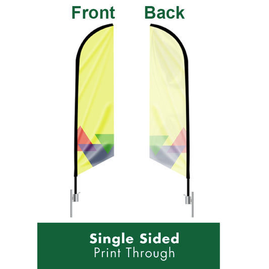Feather Angled Flag