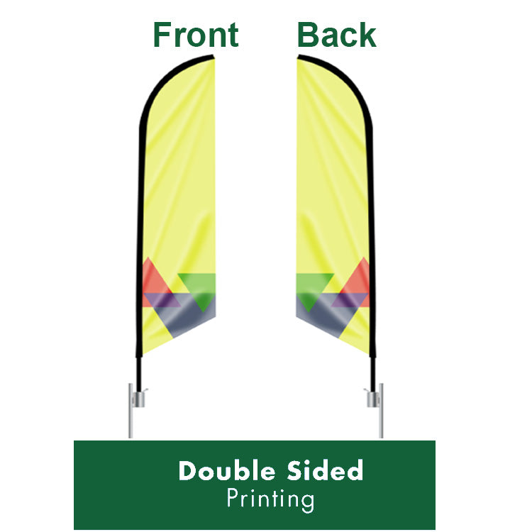 Feather Angled Flag