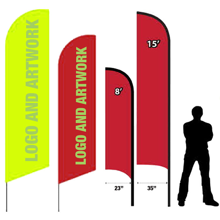 Feather Angled Flag