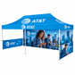 AT&T tent with half-height sidewalls