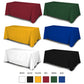 Solid Color Table Throws (Assorted Colors)