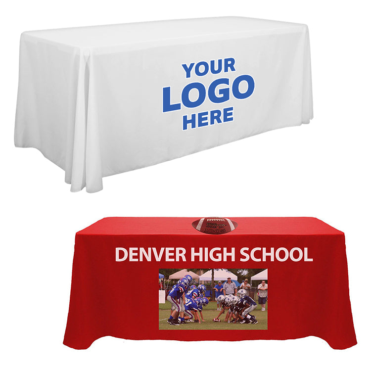 Fully Sublimated Tablecloths 4 sided (Close Back)